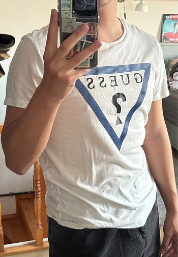 s Beden beyaz Renk GUESS TSHIRT