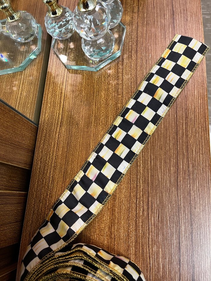 Mackenzie Desen Kurdele Damalı Kareli 4 cm en - Görsel 2