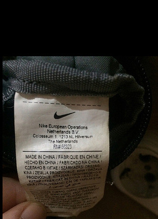 s Beden siyah Renk Nike orjinal çanta