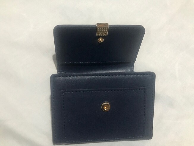 Orjinal derimod lacivert cüzdan - Görsel 5