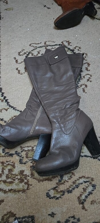 36 Beden gri Renk Pierre Cardin cizme 36