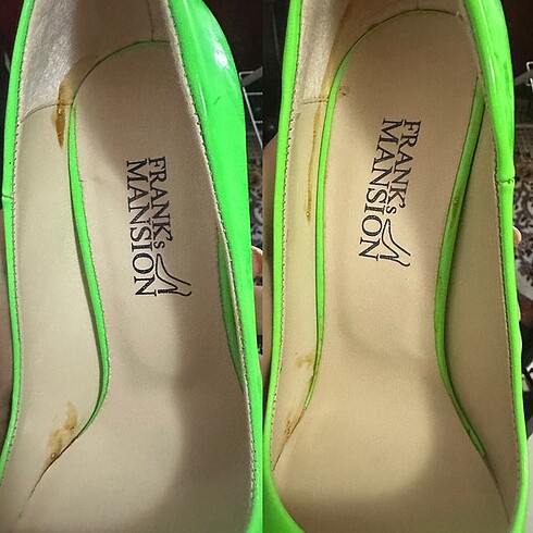 37 Beden yeşil Renk Stiletto