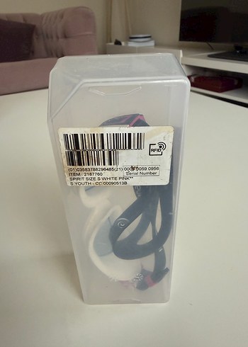 Diğer Nabaiji Beyaz Elastik Yüzücü Gözlüğü