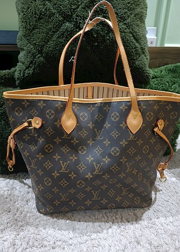 Desenli Kahverengi Deri Kadın Çanta - Görsel 2