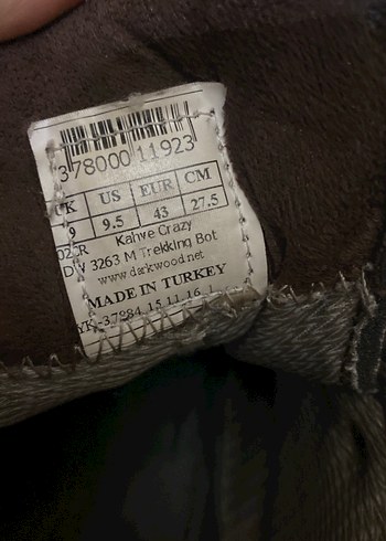 Kahverengi Erkek Street Style Bot - Görsel 5