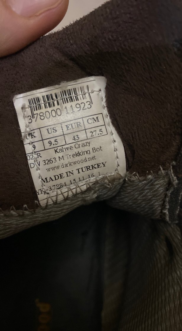 Kahverengi Erkek Street Style Bot - Görsel 5