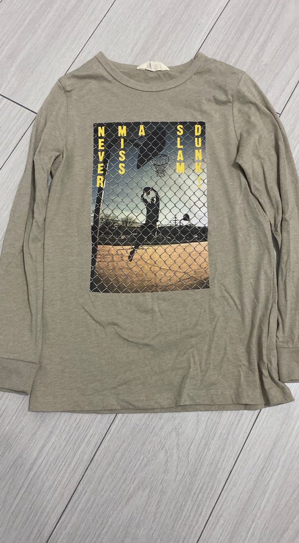 Erkek Gri Uzun Kollu Baskılı Sweatshirt - Görsel 2