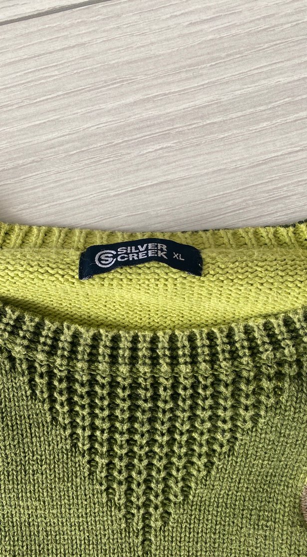 Erkek Çocuk Haki Triko Sweatshirt - Görsel 3