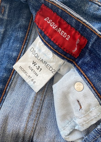 Erkek Mavi Regular Fit Denim Jean - Görsel 4