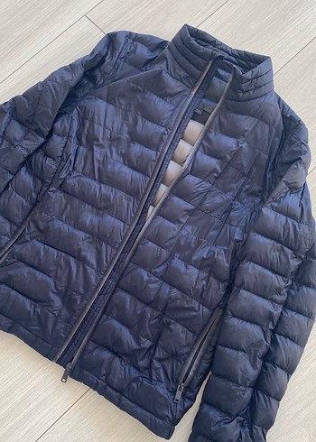 Fermuarlı Lacivert Erkek Mont - Görsel 3