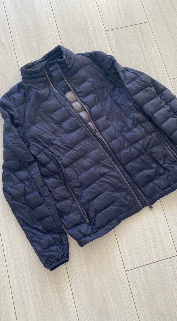 Fermuarlı Lacivert Erkek Mont - Görsel 2