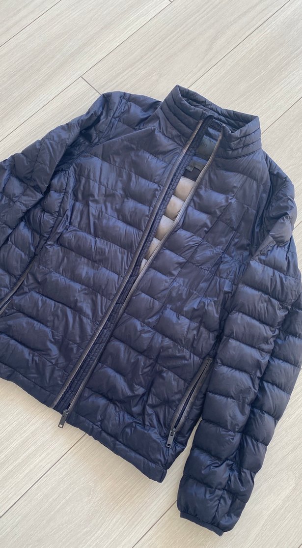 Fermuarlı Lacivert Erkek Mont - Görsel 3