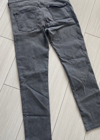 Gri Denim Erkek Kot Pantolon - Görsel 4