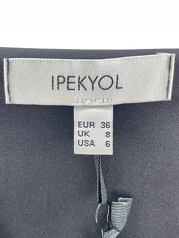 36 Beden siyah Renk ipekyol Kısa Elbise %70 İndirimli.