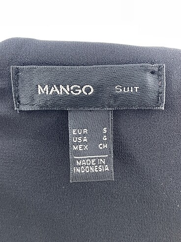 s Beden siyah Renk Mango Kısa Elbise %70 İndirimli.