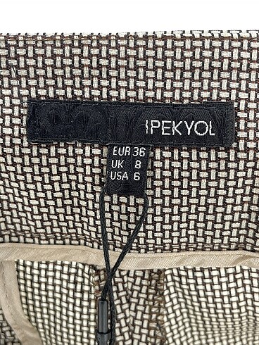36 Beden çeşitli Renk ipekyol Kumaş Pantolon %70 İndirimli.