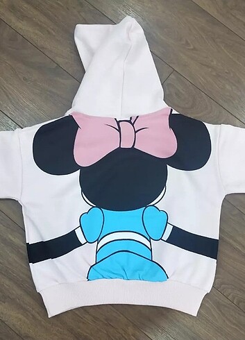 3 Yaş Beden pembe Renk Zara Minnie Mouse sweat takım