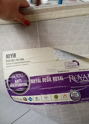 Diğer Royal antibakteriyel halı