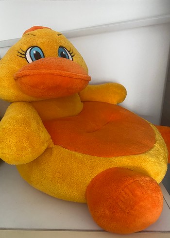 Sarı ve Turuncu Peluş Ördek Oyuncak