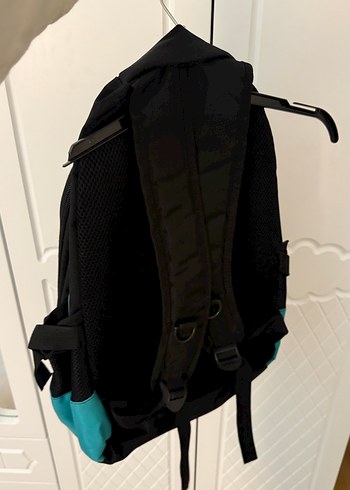 Turkuaz Fermuarlı Kadın Sırt Çantası - Görsel 3