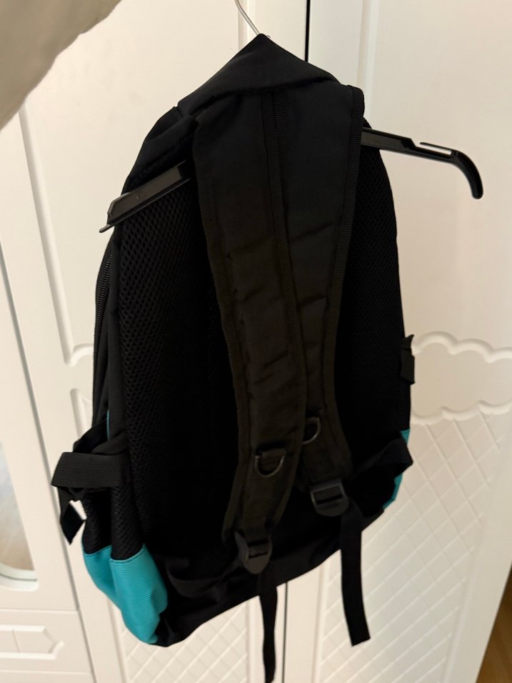 Turkuaz Fermuarlı Kadın Sırt Çantası - Görsel 3