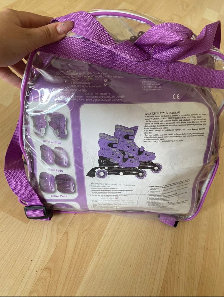 Delta mor numarası ayarlanabilir paten - Görsel 3