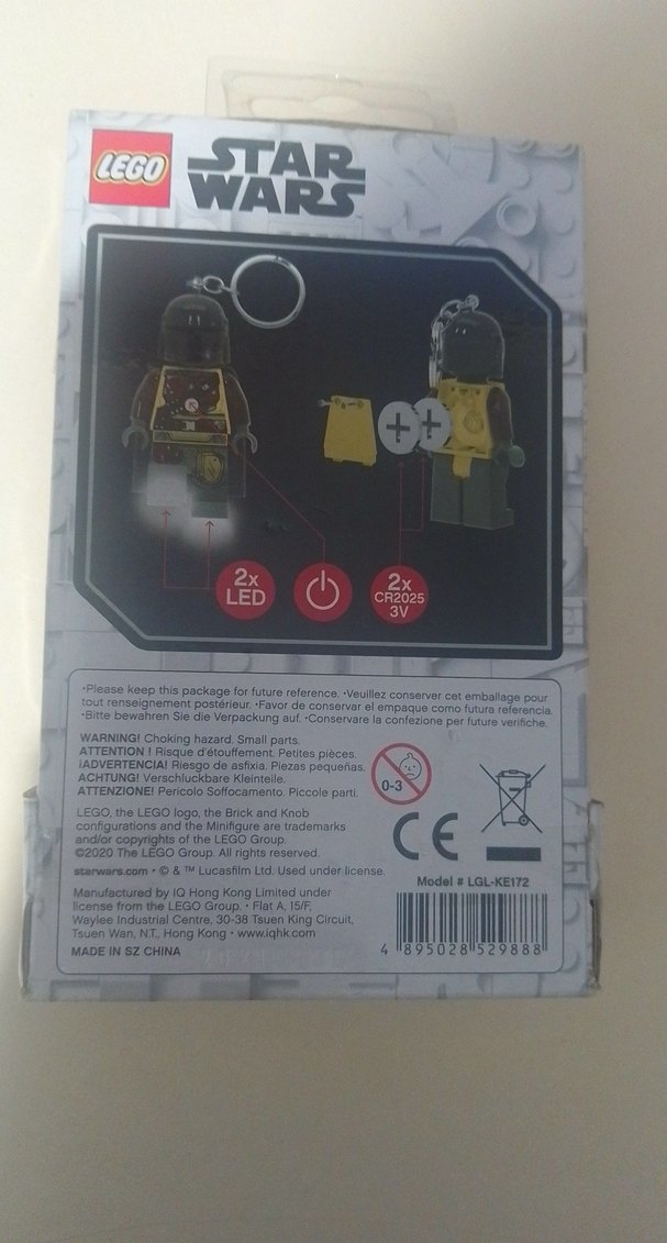 LEGO Star Wars Mandalorian LED Işıklı Anahtarlık - Görsel 2