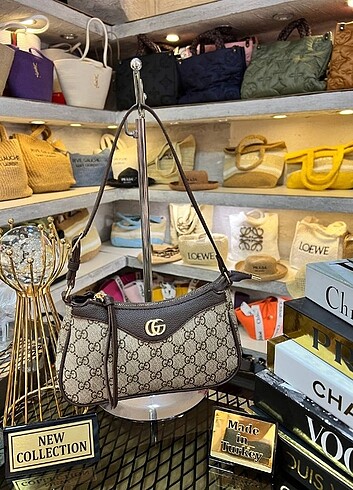  Beden siyah Renk Gucci kol çantası 