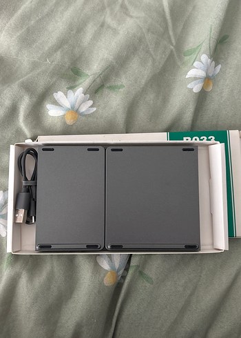 B033 Katlanabilir Bluetooth Klavye Touchpadli - Görsel 3