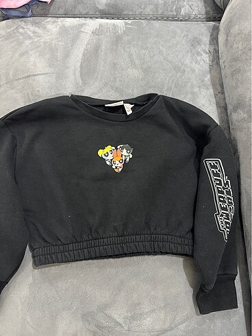 6 Yaş Beden siyah Renk Sweatshirt