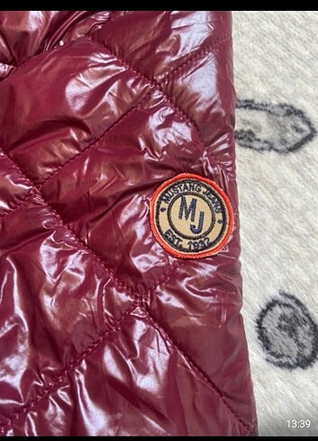 xs Beden bordo Renk Şişme mont