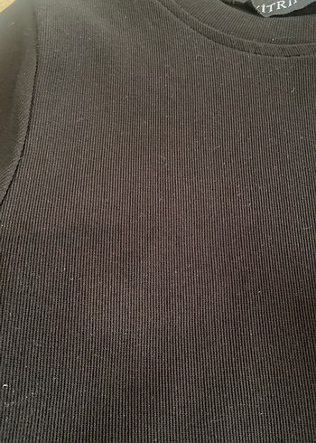 Siyah Uzun Kollu body - Görsel 3