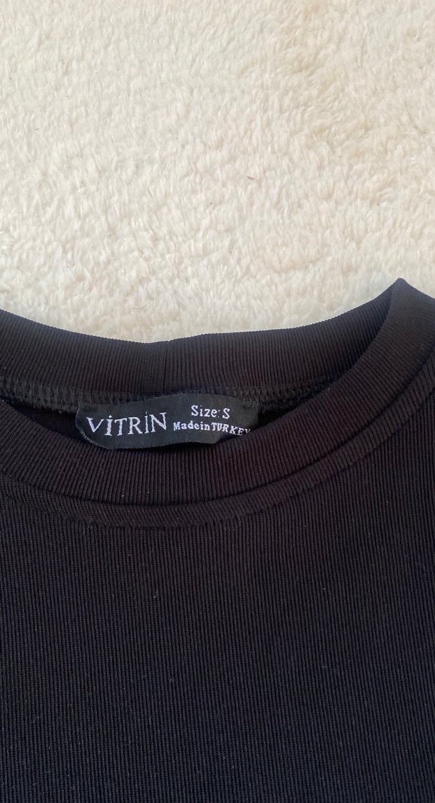 Siyah Uzun Kollu body - Görsel 5