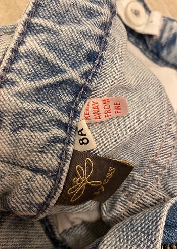 Kız çocuk kot ve bluz takım - Görsel 4