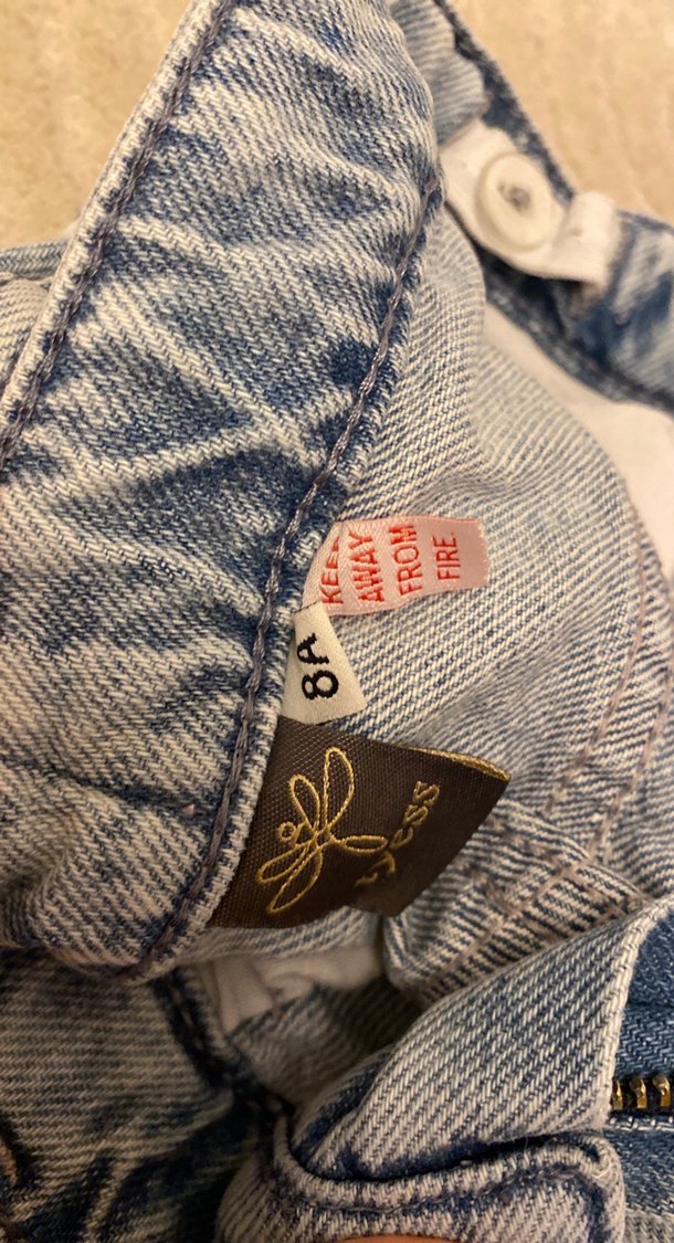 Kız çocuk kot ve bluz takım - Görsel 4