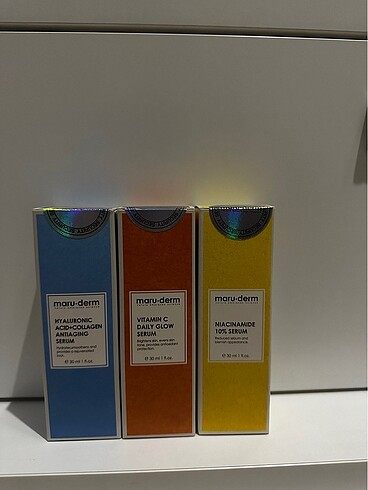 3lü Maru Derm Serum Seti