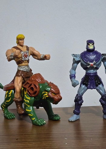  He-man skeletor figür set