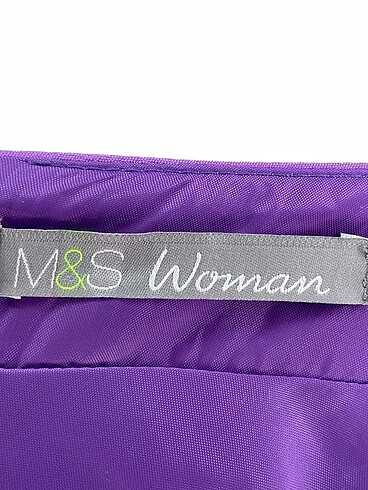 46 Beden mor Renk Marks & Spencer Midi Etek %70 İndirimli.