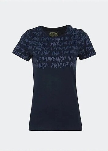 Kadın Tribün Pattern T-shirt