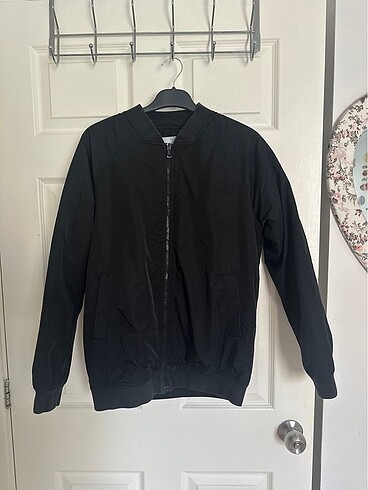 Siyah oxxo bomber ceket mango zara bershka pull and bear stradiv