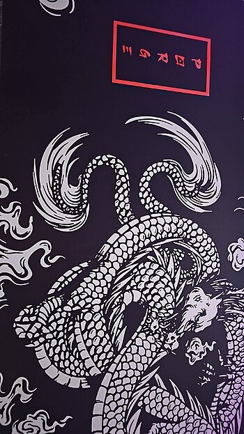 Porge  90x40 Dragon Gaming Mouse Pad - Görsel 3