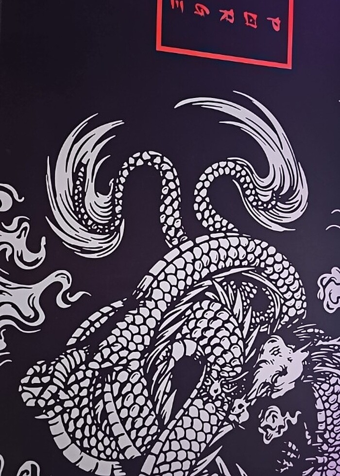 Porge  90x40 Dragon Gaming Mouse Pad - Görsel 3