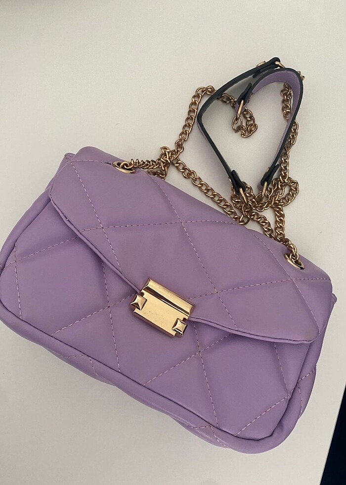 Mor çanta - Görsel 2