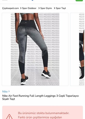 Nike Siyah Gri Uzun Kollu Yüksek Yakalı Spor Üst - Görsel 3