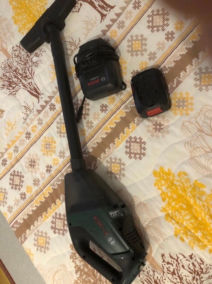 Bosch Koyu Yeşil Kablosuz Elektrikli Süpürge - Görsel 2