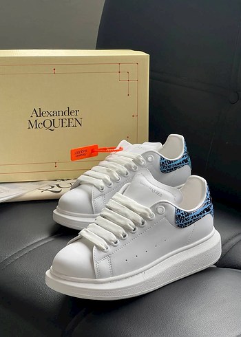 Alexander McQueen Beyaz Platform Kadın Spor Ayakkabı - Görsel 7
