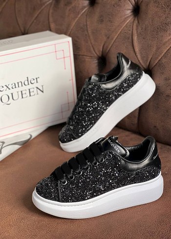 Alexander McQueen Beyaz Platform Kadın Spor Ayakkabı - Görsel 10