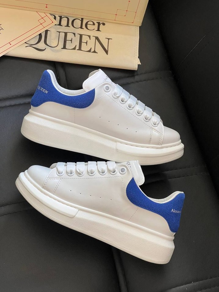 Alexander McQueen Beyaz Platform Kadın Spor Ayakkabı - Görsel 4