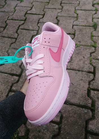 Nike SB Pembe Bağcıklı Kadın Spor Ayakkabı - Görsel 3