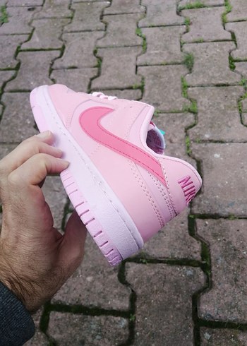 Nike SB Pembe Bağcıklı Kadın Spor Ayakkabı - Görsel 5